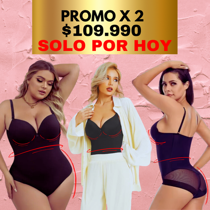 2 BODYS MOLDEADORES (COLOR NEGRO Y BEIGE)