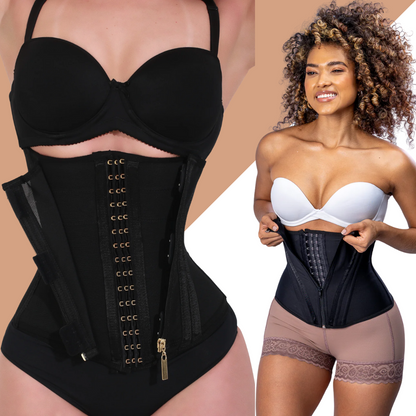 CORSET 9 VARILLAS (NEGRO)